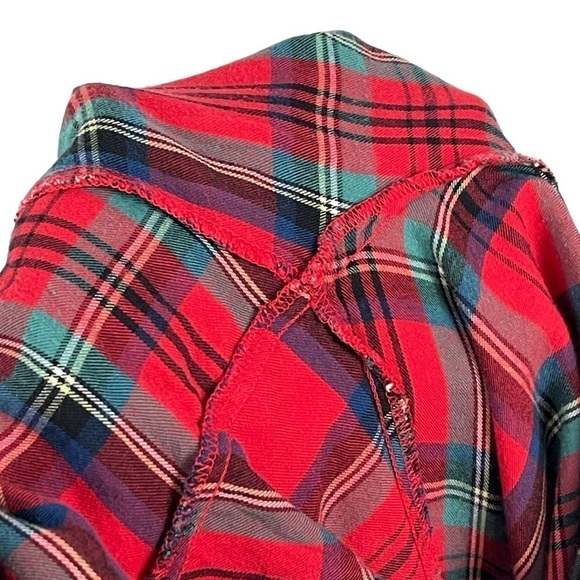 VICTORIA'S SECRET PLAID HOLIDAY RED GREEN FLANNEL MATCHING PJ PAJAMA SET - Picture 13 of 15